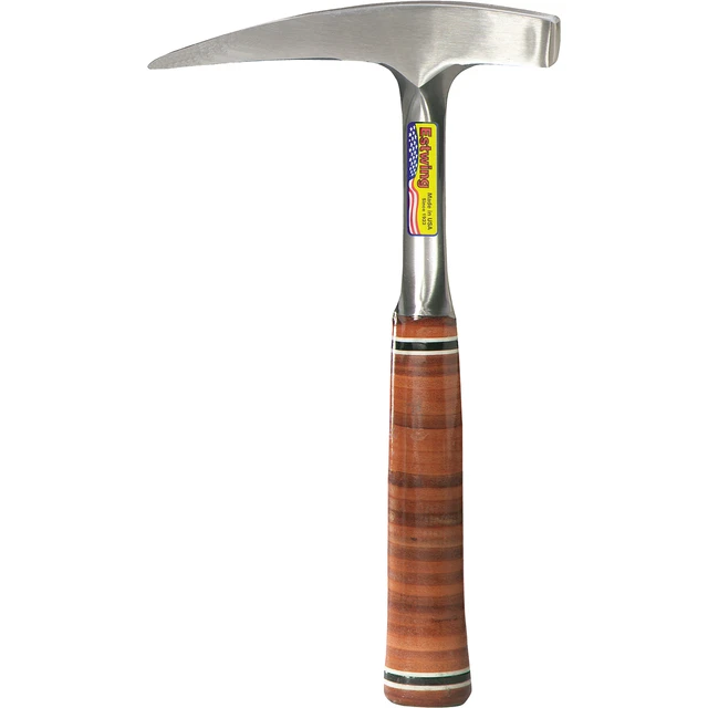 Estwing 22-Oz. Steel Pointed Tip Leather Grip Rock Pick, Model# E30