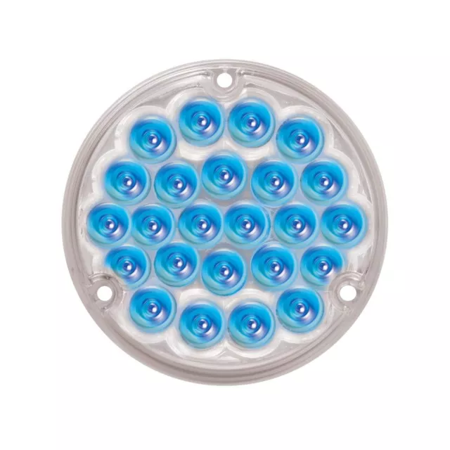 GG Grand General 76157 4 Inches Pearl Blue/Clear 24 LED Light with #1156 Sock...