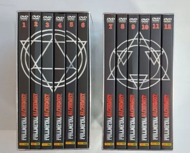 Fullmetal Alchemist Deluxe Edition 12 DVD Completa + BOX + EXTRA - Panini Video