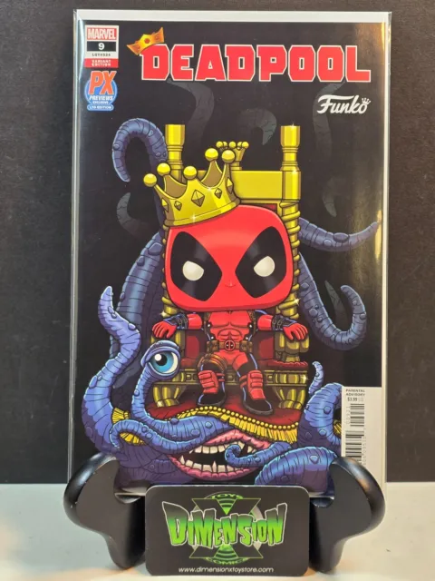 Deadpool #9 Funko Pop Cover Variant Previews Exclusive Marvel Comics
