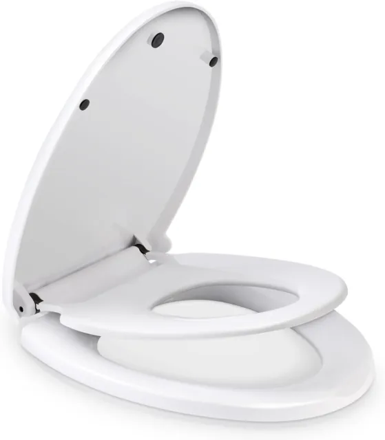 Luxury Child Family Friendly Soft Close Toilet Seat | Potty Training Top Fixing