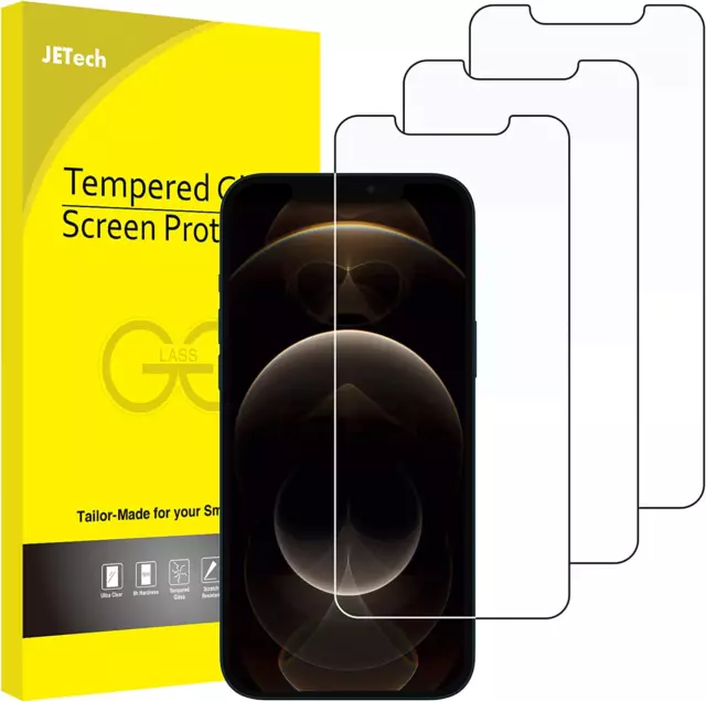JETech Privacy Full Coverage Screen Protector for iPhone 12 Pro Max  6.7-Inch