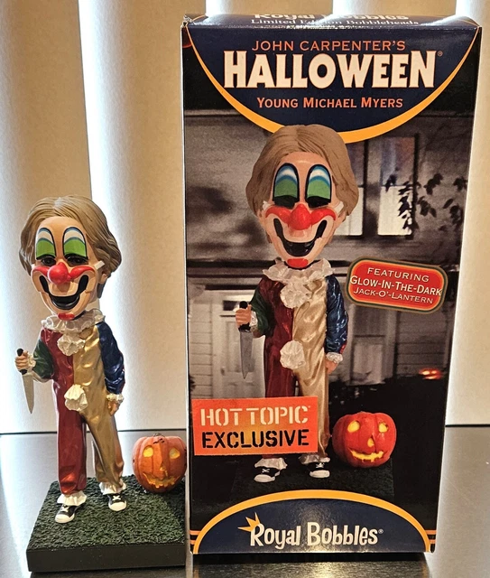 Limited Ed. HALLOWEEN Michael Myers Bobblehead Glow in Dark Hot Topic Exclusive
