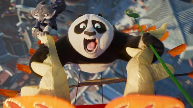 KUNG FU PANDA 4 Film 2024 Affiche 45X32Cm Cinéma EUR 14,90 - PicClick FR