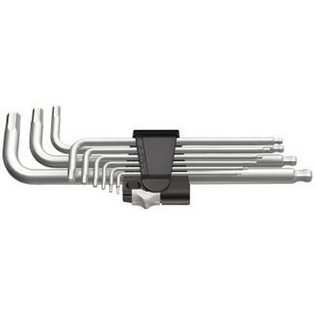 Winkel-Sechskantschlüssel-Set PB 212 CN bis Gr. 10 / 9-tlg