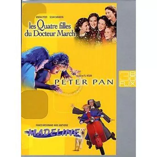 Coffret Flixbox 3 DVD - Les Quatre filles du Docteur March /Peter Pan /Madeline