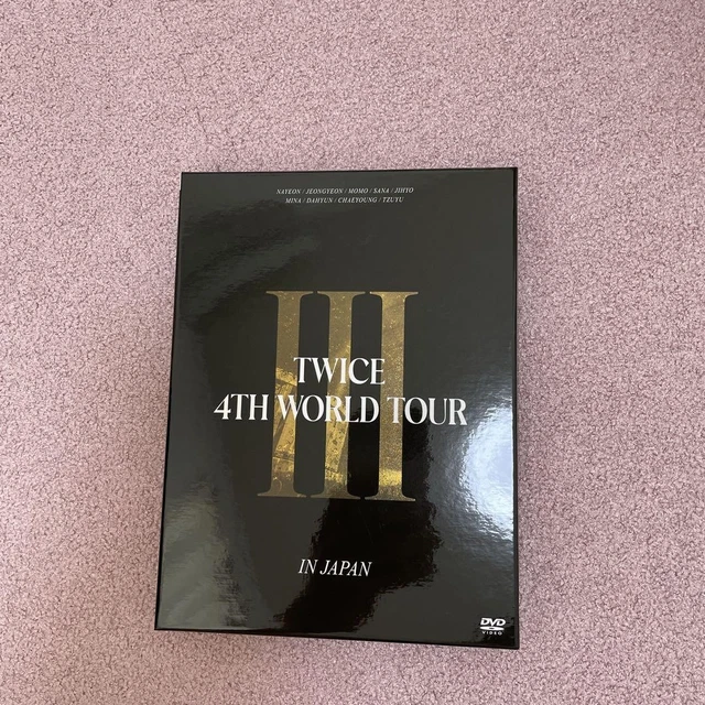 K-POP・アジア TWICE 4TH WORLD TOUR 'III' IN JAPAN DVD TWICE 4TH WORLD TOUR 'III' IN JAPAN : TWICE | HMV&BOOKS