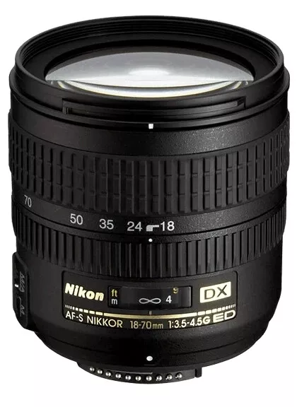 (Open Box) Nikon Nikkor AF-S 18-70mm f3.5-4.5 G ED DX IF Lens AF-S