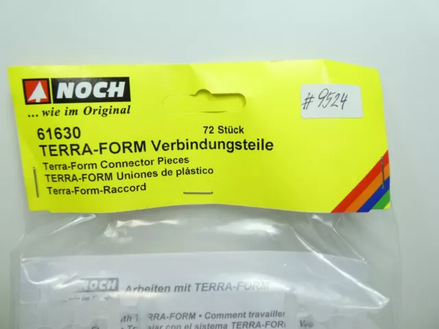 Noch 61630 - Terra-Form Verbindungsteile - 72 Stück - Neu in OVP- #9524