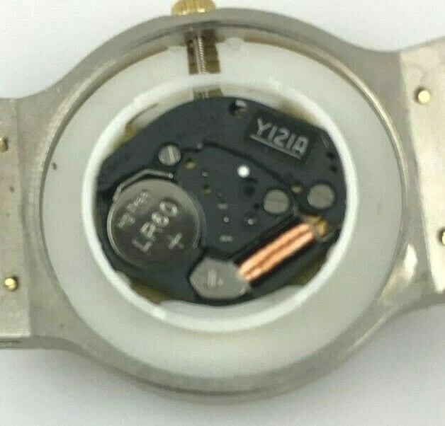 Montre Coleman Quartz Japonaise Plaquée Or 18k - Nécessite Une Nouvelle Pile, Occasion