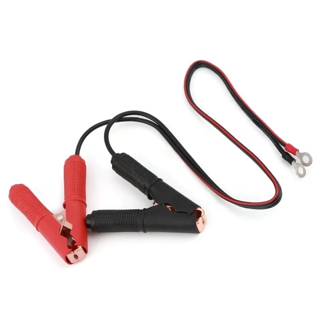 Portable Battery Inverter Cable with Jump Starter Alligator Clamp for Auto Car
