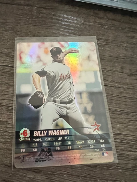 MLB Showdown 2004 Billy Wagner Foil, Great Condition!