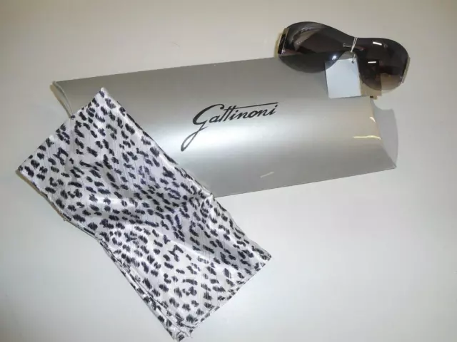 Fashion Set Gattinoni Occhiali Sole Foulard Maculato Lamè Idea Regalo