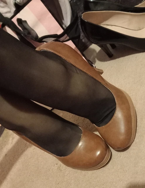 brown heels uk