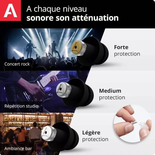 Alpine MusicSafe Pro Bouchons d'oreilles : protections auditives pour musiciens 2