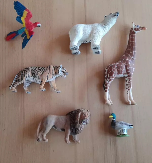 Schleich figuren konvolut Tiere 5 x (Sammlung Auflösung)