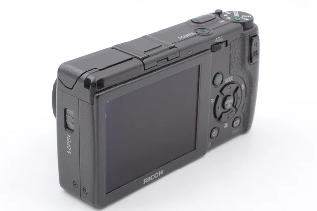 [MINT] RICOH GR DIGITAL II 10.1MP 5.9mm f/2.4 Digital Camera Black From JAPAN 7