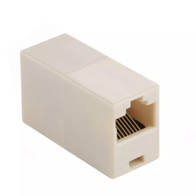 Adattatore Accoppiatore Rj-45 Prolunga Cavo Di Rete Lan Ethernet Unisci Cavo Lan 2