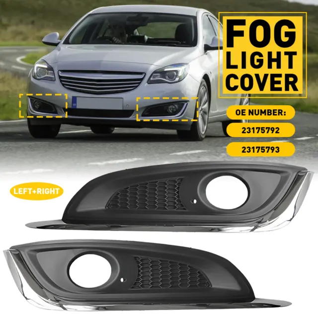 FOR OPEL VAUXHALL ASTRA H 04-07 FRONT BUMPER FOG COVER TRIM RIGHT