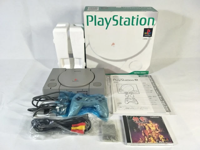 ❣️PlayStation❣️ SONY SCPH-5000 Sony PlayStation 1 SCPH-5000 Gray Game Console Full Box