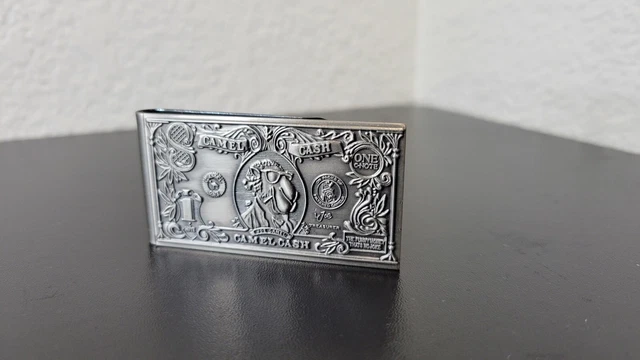 Vintage Camel Cigarettes Joe Cool One Cash Money Clip