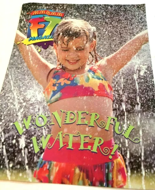 Vintage McDonald’s Fast Food 1994 Magazine Wonderful Water SKU 052-07