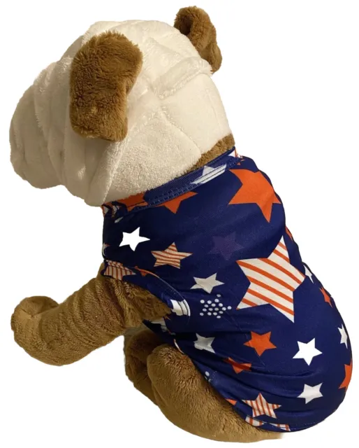 New Dog Tshirt 4th Of July Independence Day Red White Blue Pet Costume