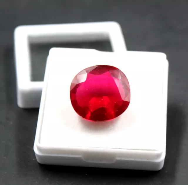 100% 40.25Ct Certified Unheated Untreated Burma Red Ruby Gemstone GH91