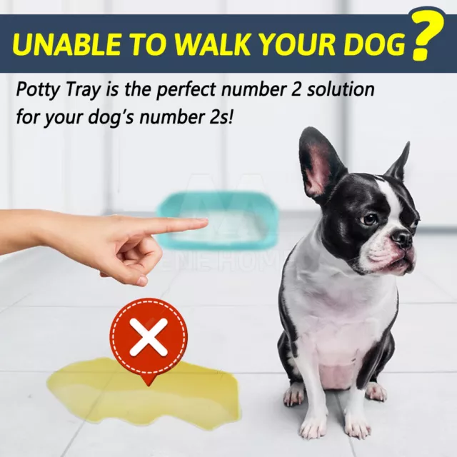 Extra Large Dog Pet Potty Training Pee Pad Mat Toilet  Puppy Tray Indoor 3 Layer 2