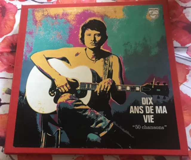 Johnny Hallyday Coffret 10 Ans De Ma Vie Complet En Tbe