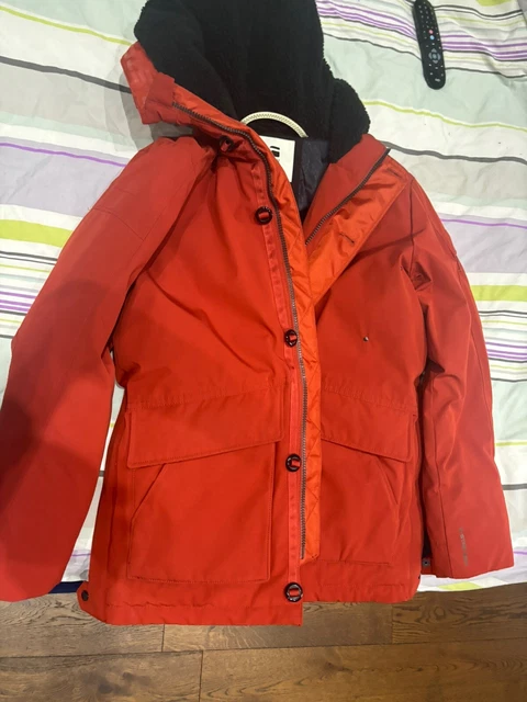 Vodan teddy best sale padded hooded jacket