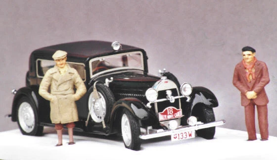 1/43 Bugatti 57 S Drophead Gangloff – Kit Vroom Chromes Luxcar MCM, Maquette Neuve Résine