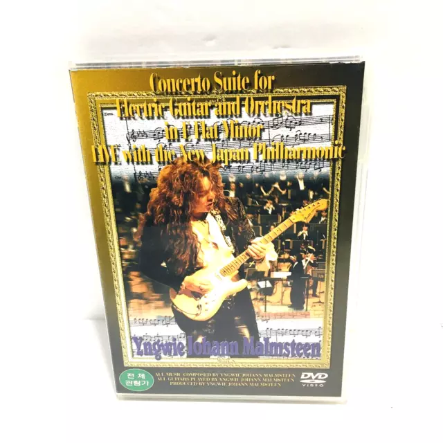 Yngwie Johann Malmsteen Concerto Suite Guitar Orchestra New Japan Philh NTSC ALL