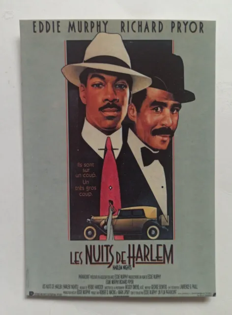 carte postale cinéma film Les Nuits de Harlem Eddie Murphy