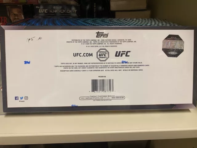 Topps UFC 2020 Knockout Hobby Box 2