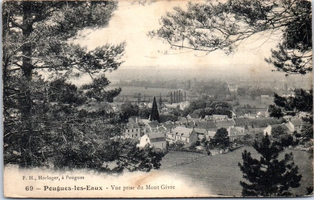 58 POUGUES LES EAUX  -carte postale ancienne [JR03957]
