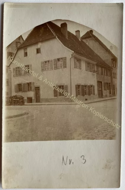orig. Foto AK alte Schmiede Tuttlingen um 1910