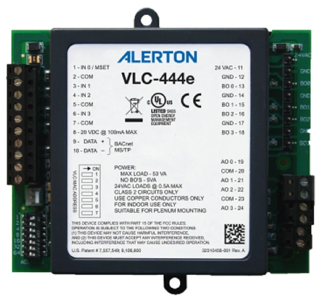 Alerton Honeywell VLC-444E PLC Programmable Logic Controller for HVAC Equipment