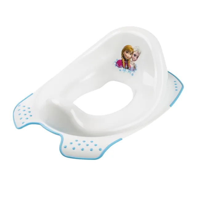 Keeeper Asiento de inodoro infantil Frozen con función antideslizante blanco