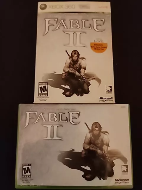 Fable II -- Limited Collector's Edition (Microsoft Xbox 360, 2008) 2 Disk.