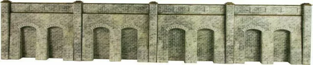 Metcalfe PO245 - Retaining Wall (Stone Style) - OO Gauge