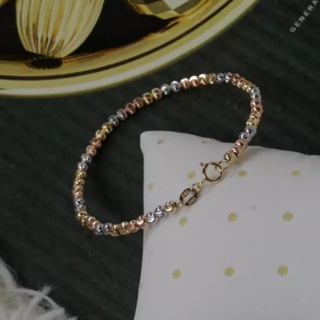 10 pcs s925 en argent sterling spacer perles en vrac pour bracelet de bijoux