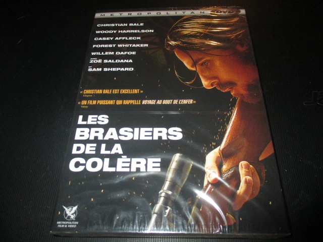 DVD NEUF "LES BRASIERS DE LA COLERE" Christian BALE, Woody HARRELSON