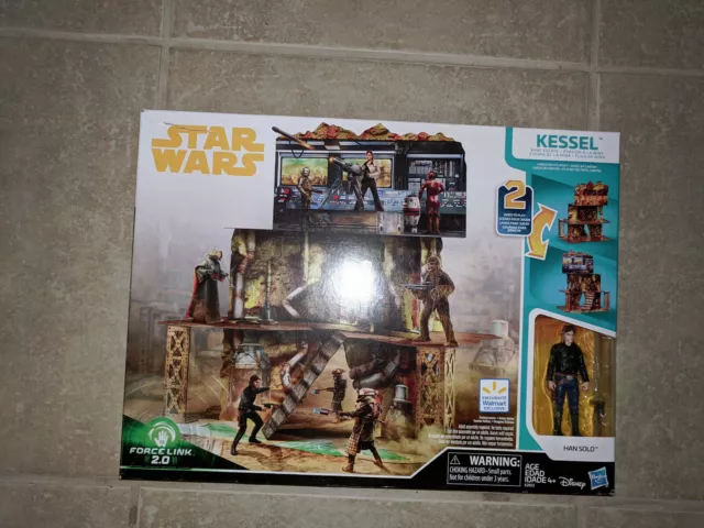 Hasbro  Star Wars Force Link 2.0 Kessel Run Mine escape playset With Han Solo