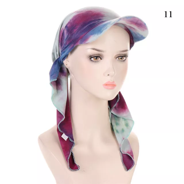 Chapeau Foulard Cap Soleil Turban Écharpe Parasol Brim Cap Baseball Chapeaux # 2