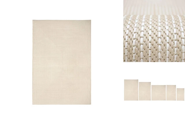 Alfombra Exterior Quadro Marrón 300x200cm