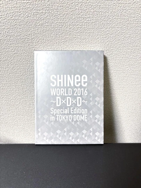 SHINEE WORLD 2016 D Blu-ray First Limited Edition Good From