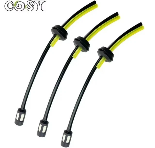 Kit Filtro Benzina Per Motoseghe E Decespugliatori - 3 Set Completi Con Tubi E Pompette