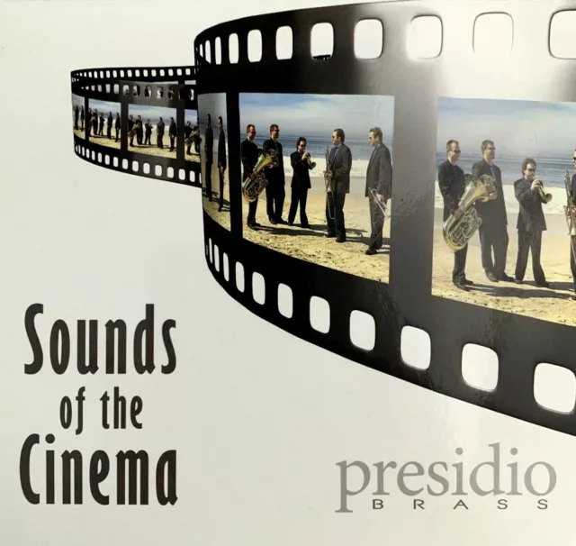 Presidio Brass -Sounds of the Cinema CD 2009 Dunrobin Music Digipak Themes VG+