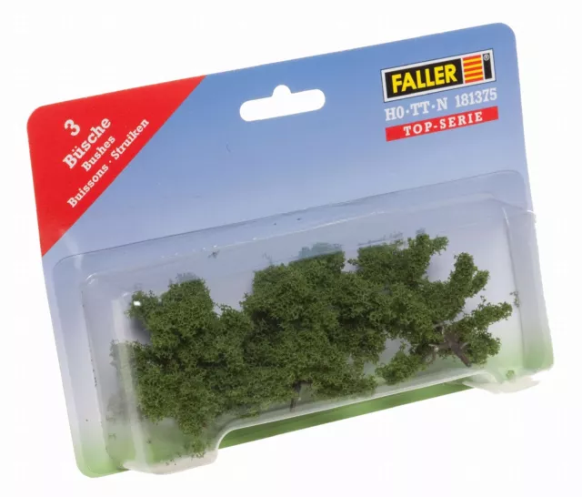 Faller 181375 Top Series Bushes 5cm 3/Scenery and Accessories